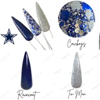 Image 10 of COWBOYS- NFL nails, football nails