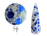 Image 3 of COLTS- NFL nails, football nails