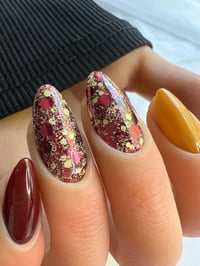 Image 4 of COMMANDERS- NFL nails, football nails