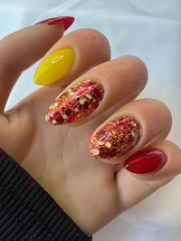 Image 5 of CHIEFS- NFL nails, football nails