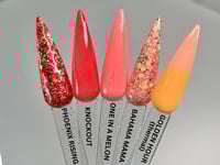 Image 5 of PHOENIX RISING- foil glitter dip powder,  nail dip, dip powder, nail dip powder, dip powder nails...