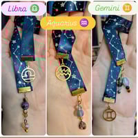Image 5 of Zodiac Ribbon Bookmarks ✨