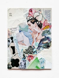 Image 1 of februllage studio originals, day sixteen: ‘toilet paper’