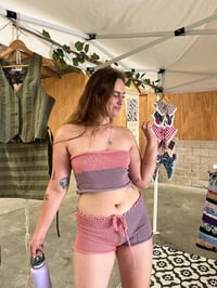 Image 3 of Boob Tube - Pink/Purple