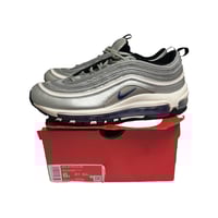 Image 1 of Nike Air Max 97 GS "Purple Bullet" Metallic Silver Persian Violet 921522-027 Size 6Y
