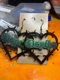 Image 2 of Psycho Turquoise and Black
