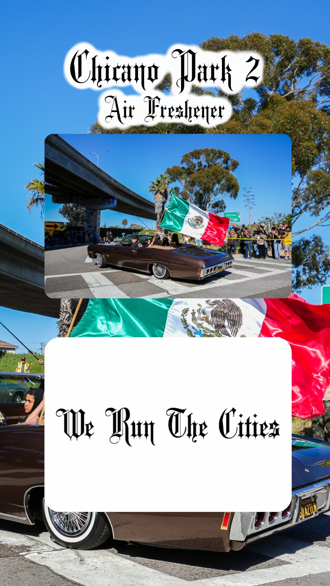 Image of Chicano Park 2 Air Freshener Pre-Order