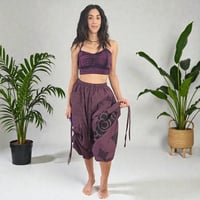 Image 6 of Mandala Cinch Pants – Purple