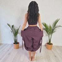 Image 9 of Mandala Cinch Pants – Purple