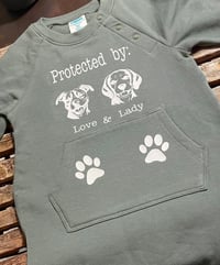 Image 2 of Custom "Protected By" Toddler Romper
