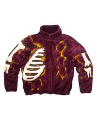 Image 2 of Re-worked 1 of 1 Lava Vein Skeleton Jacket (Size Small)