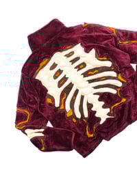 Image 6 of Re-worked 1 of 1 Lava Vein Skeleton Jacket (Size Small)