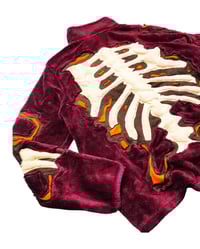 Image 9 of Re-worked 1 of 1 Lava Vein Skeleton Jacket (Size Small)