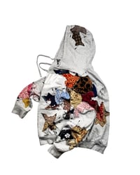 Image 2 of Re-worked 1 of 1 Batik Utility Drip Nike Hoodie (Size M)