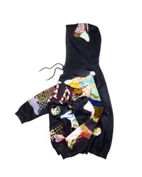 Image 2 of Re-worked 1 of 1 Batik Scrap Culture GAP Hoodie (Size L)