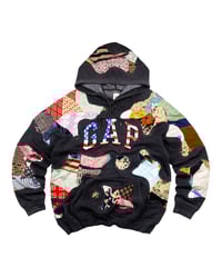 Image 1 of Re-worked 1 of 1 Batik Scrap Culture GAP Hoodie (Size L)