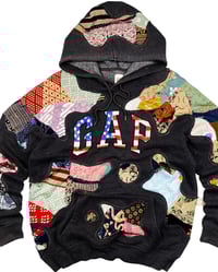 Image 6 of Re-worked 1 of 1 Batik Scrap Culture GAP Hoodie (Size L)