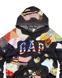 Image 7 of Re-worked 1 of 1 Batik Scrap Culture GAP Hoodie (Size L)