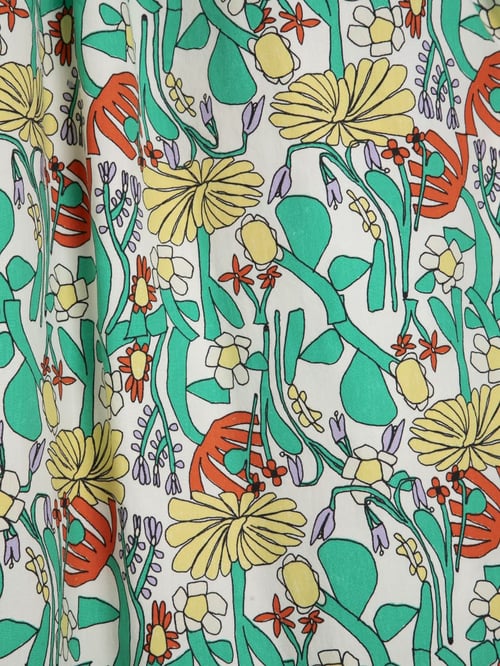 Image of 3-Vestido Color Herbalist Gathered Bustler