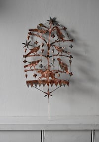 Image 1 of Folk birds, stars and horse rider