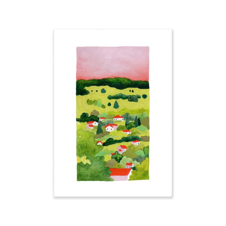 Les toits rouges