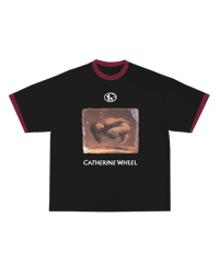 Image 1 of Catherine Wheel "Judy Staring At The Sun" Ringer Tee