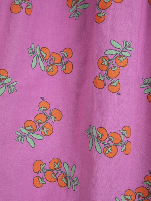 Image of 3-Vestido Juicy Tomatoes Pattern Strap