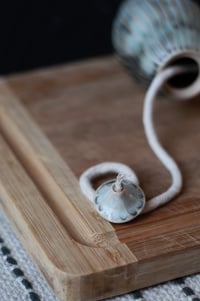 Image 2 of Oil Lamp - Oxides wash and clear glaze 