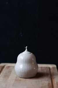 Image 3 of Oil Lamp - Clear Craquelè Glaze