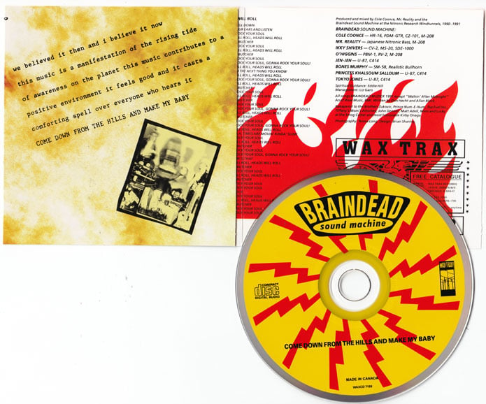 BRAINDEAD SOUND MACHINE-CDFTHAMMB CD/ Original-Out Of Print