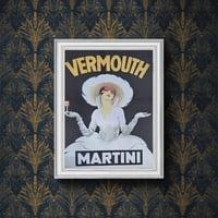 Image 1 of Vernmont Vintage Style Poster on canvas Framed A3