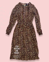 Image 3 of PUNK LEO DRESS ✘ IBIZA PRINT  ✘ VINTAGE  ✘ UPCYCLED