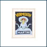 Image 3 of Vernmont Vintage Style Poster on canvas Framed A3