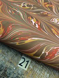 Image 2 of Marbled Paper Assorted Listing - Sheets 21-24 (to purchase individually) 