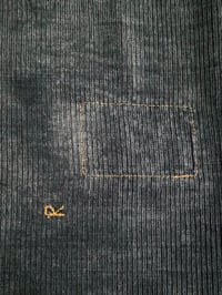 Image 9 of 45R (45rpm) CORDUROY AI INDIGO SHIRT