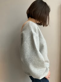 Image 2 of Bella Sweatshirt — Open grey 
