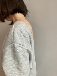 Image 4 of Bella Sweatshirt — Open grey 