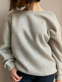 Image 3 of Bella Sweatshirt — Open grey 