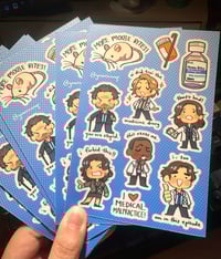 Image 1 of MORE MOUSE BITES!! sticker sheet