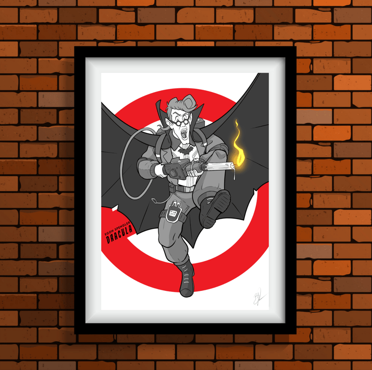 A3 EGON MONSTER POSTER PRINT