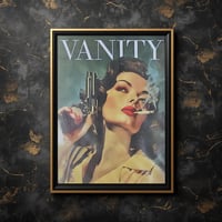 Image 1 of Vitnage Style canvas Print Print A3 