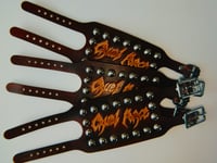 Image 1 of Old Style Studded Leather Wristband 