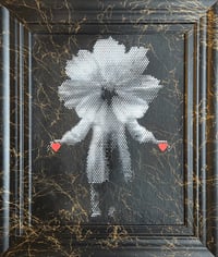 "Fleur Humaine" B&W 44x53cm