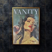 Image 3 of Vitnage Style canvas Print Print A3 