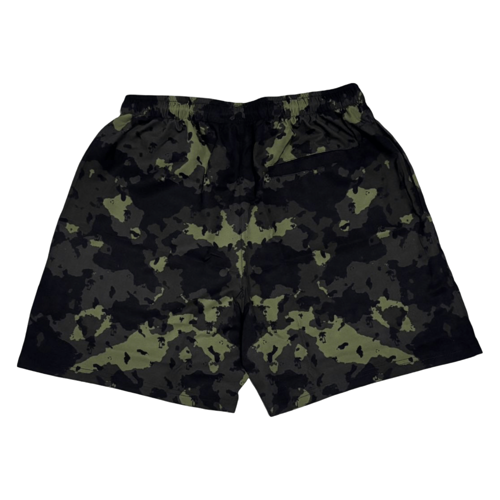 Image of ISLAND CHAIN CAMO SHORTS   / Men & Women 