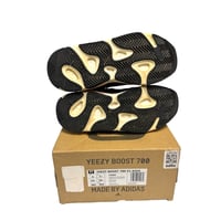 Image 4 of Adidas Yeezy Boost 700 Kids "Wave Runner" Grey/White/Black FU9005 Size 2