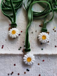 Image 4 of Mono orecchini e collane con i pendenti in vetro 