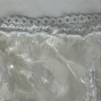 Image 2 of Culotte à liens en velours dévoré