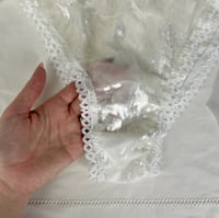 Image 3 of Culotte à liens en velours dévoré