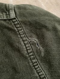 Image 11 of VINTAGE POLO RALPH LAUREN GREEN CORDUROY SHIRT